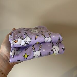 Little Sleepies Lavender Bunnies Long Sleeve Easter Pajamas 4T